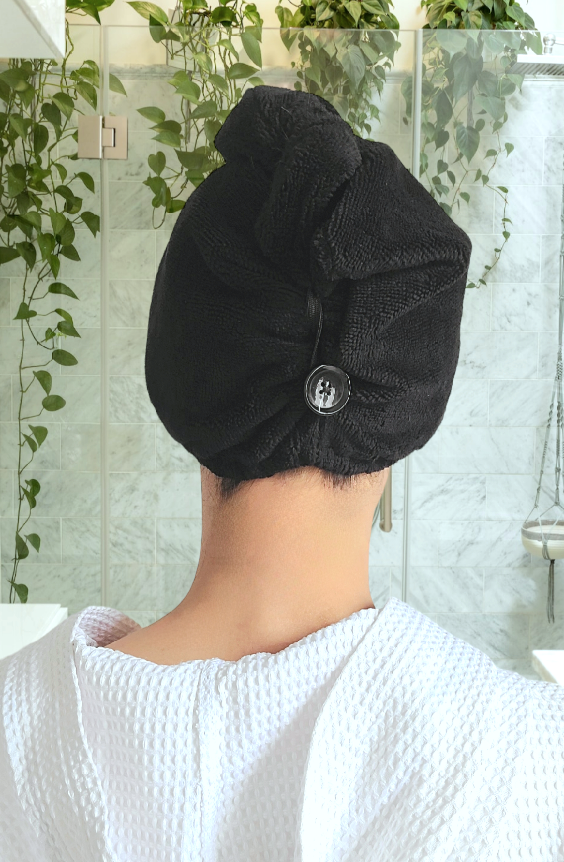 Turbante Asciugacapelli in Bamboo