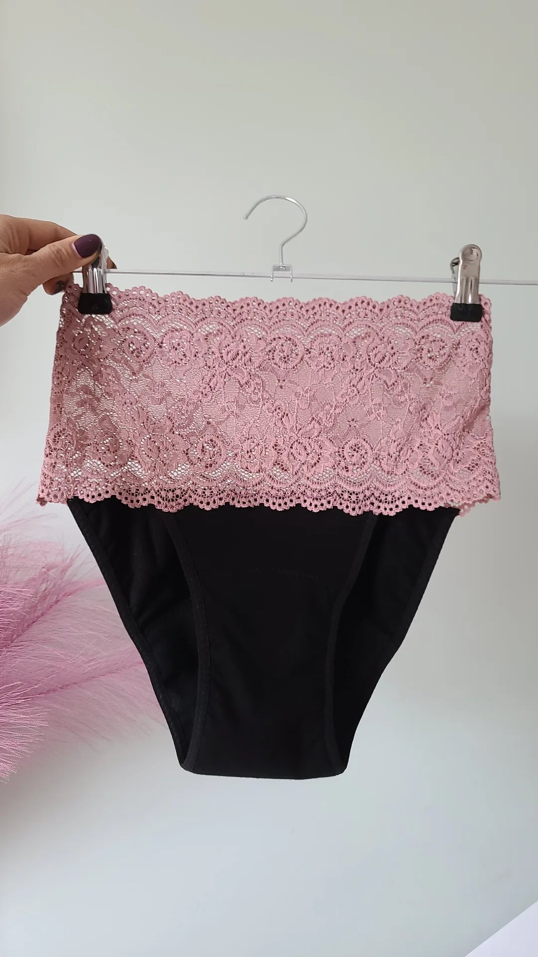 Slip Pizzo alto in Bamboo