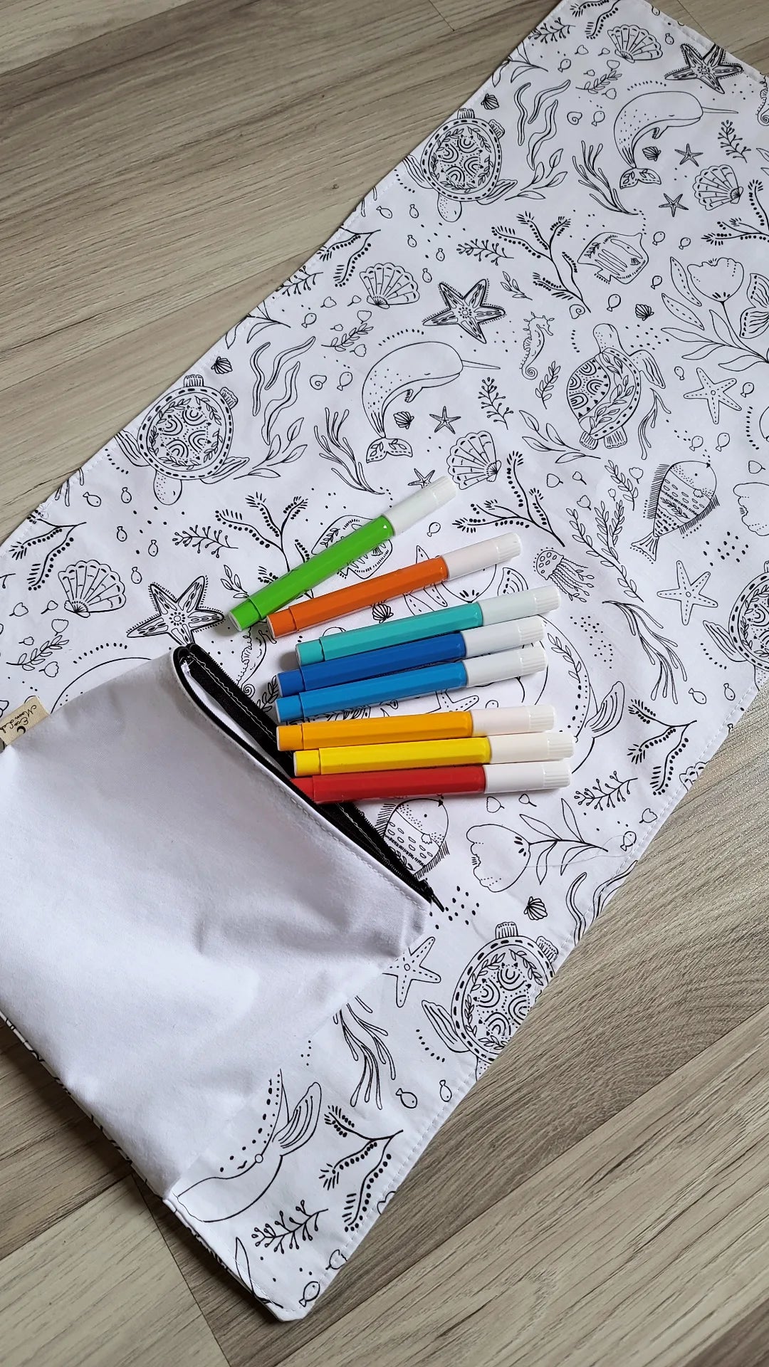 Tovaglietta Gioco da Colorare Lavabile