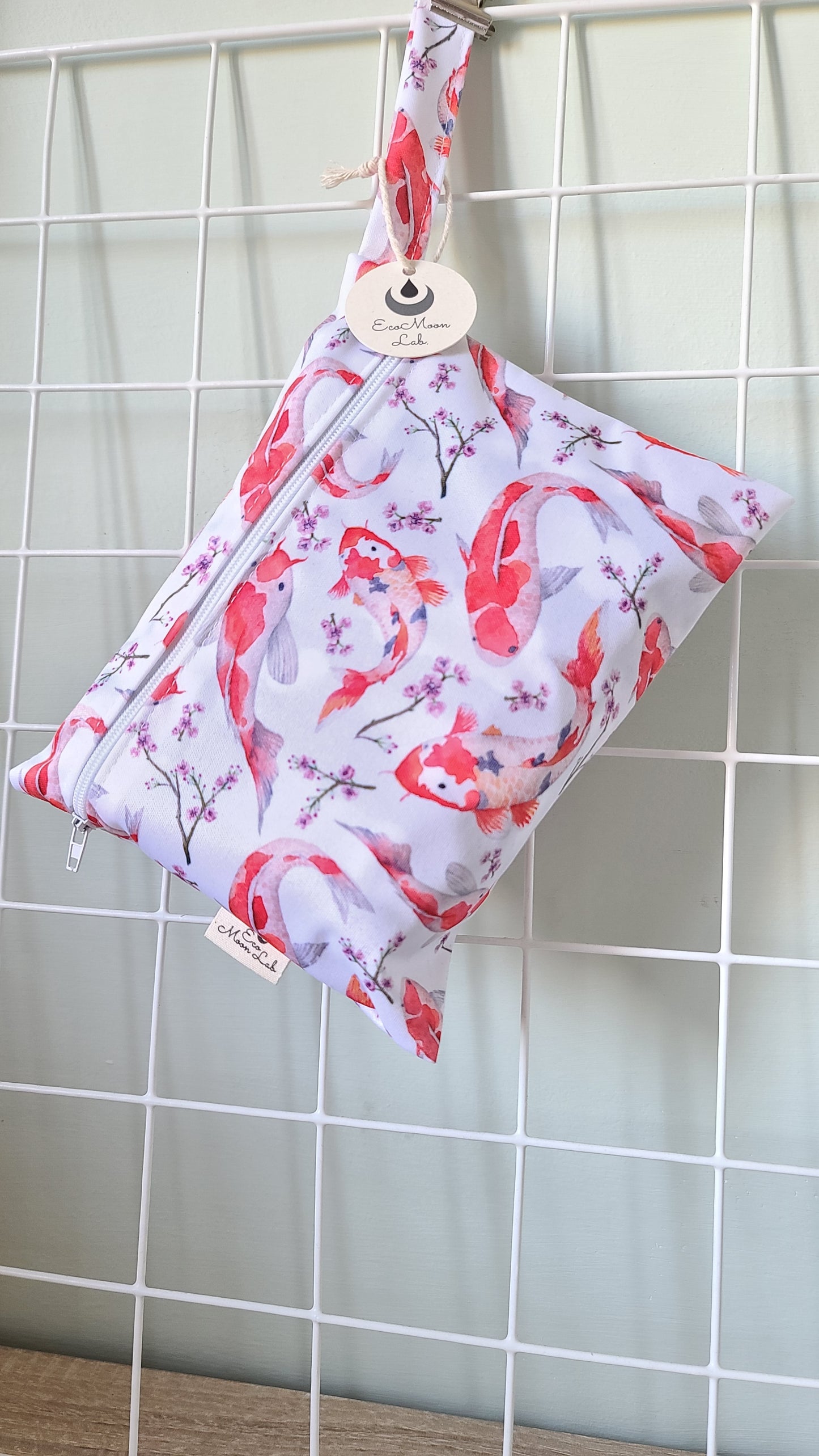 Piccola WetBag da borsetta per slip mestruali o assorbenti lavabili in PUL WATERPROOF tanti colori disponibili