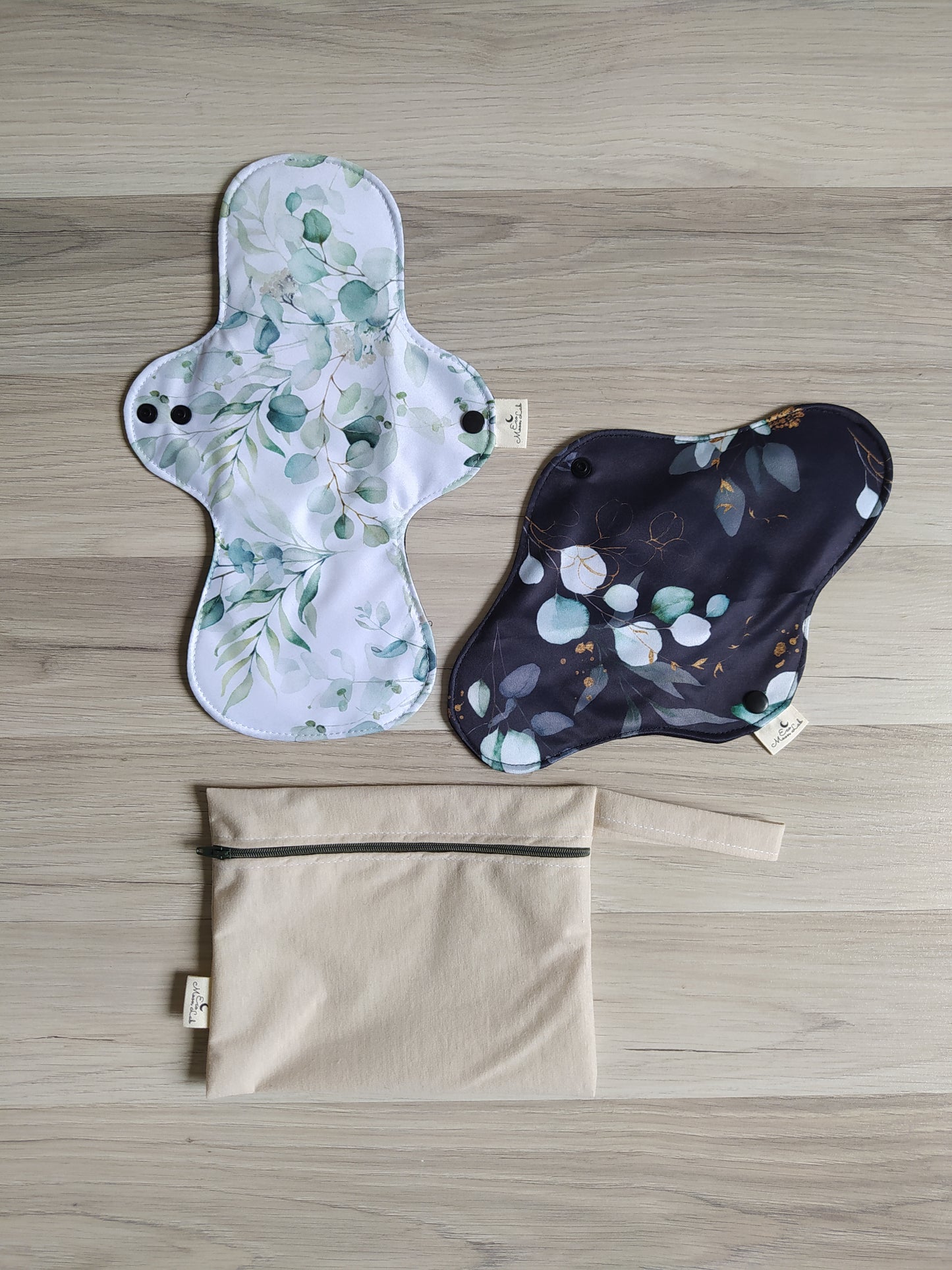 Set Assorbente Notte e Giorno con Wetbag