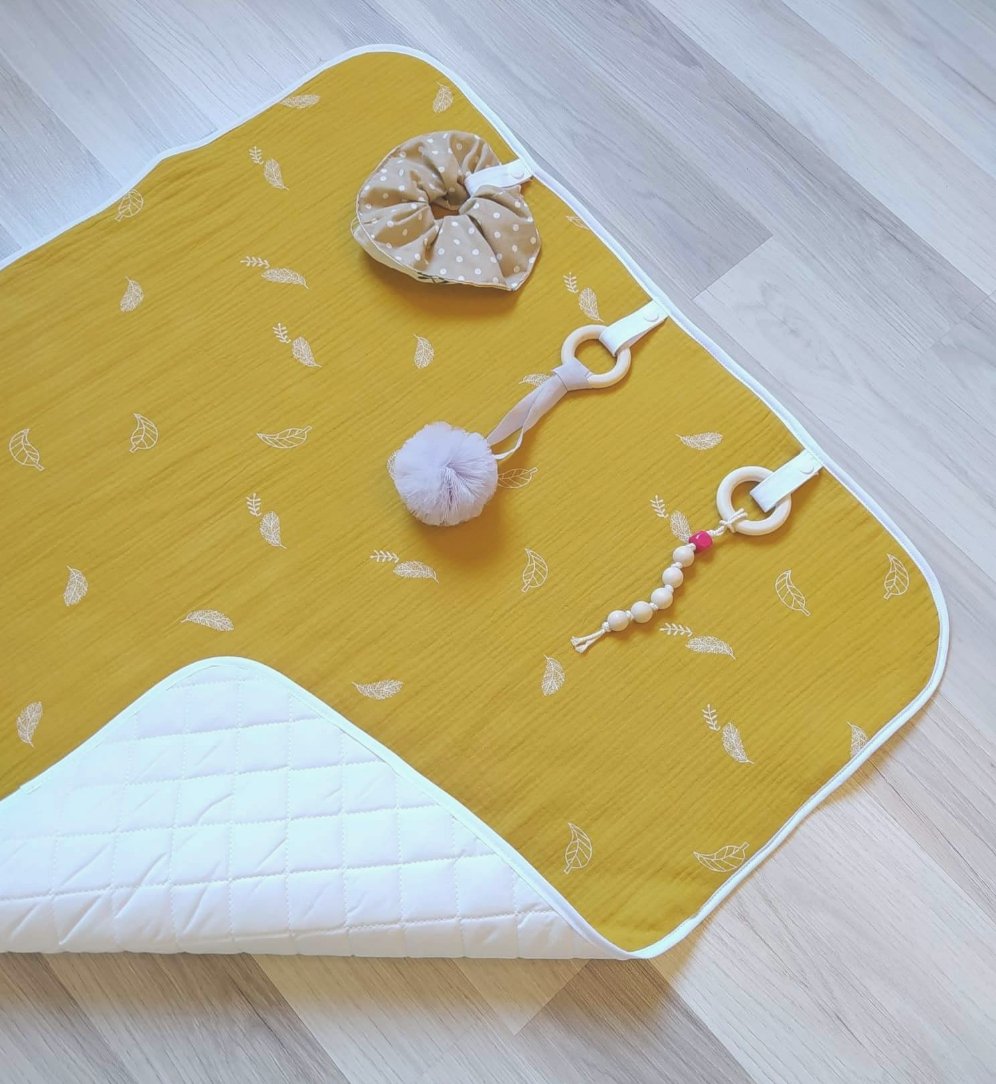 Tappetino Gioco in Mussola trapuntata