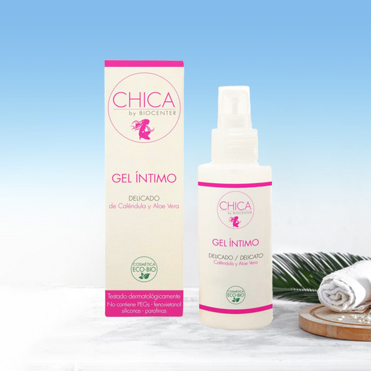 BIOCENTER CHICA Gel Lubrificante Intimo Naturale - Calendula e Aloe Vera - per secchezza vaginale e rapporti sessuali