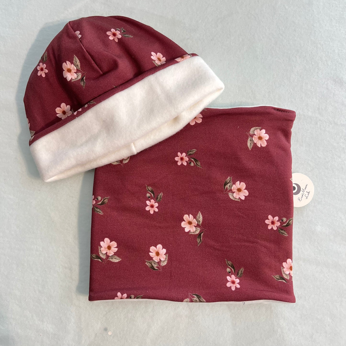 Berretto / Scaldacollo in Pile di Cotone Organico