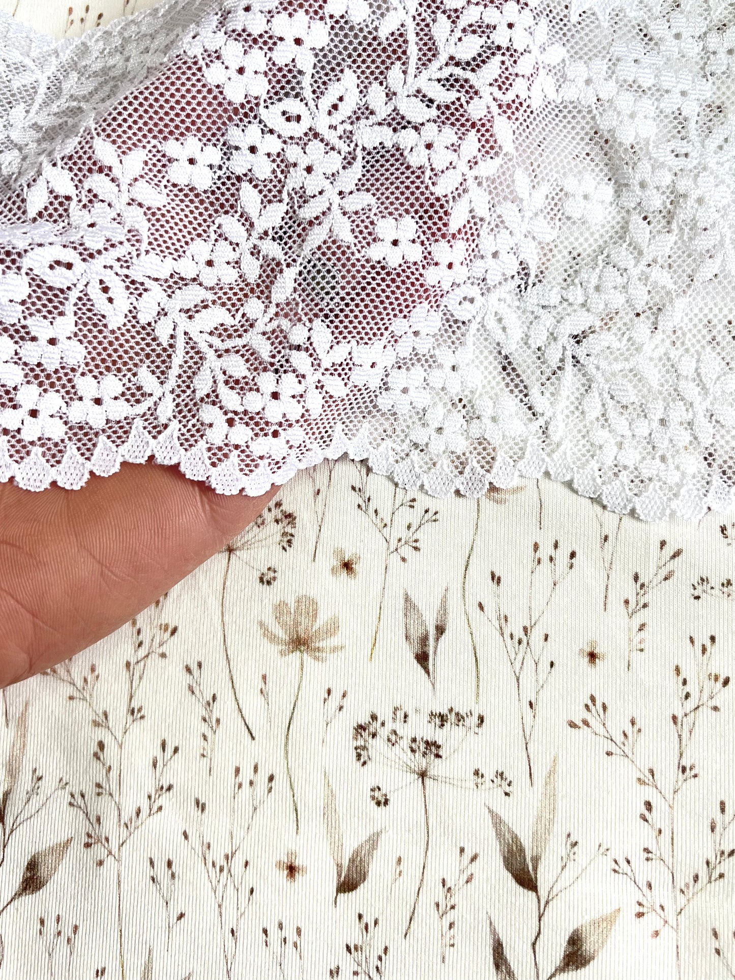 Slip Pizzo alto in Bamboo