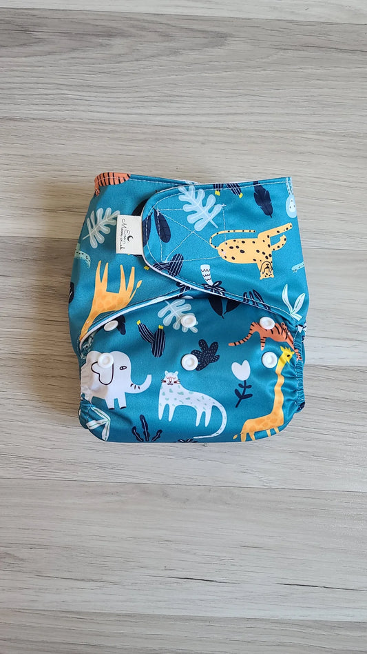 Handmade Washable Diaper Tailored mod Pocket Resize Ai2 with Bamboo Sponge Insert