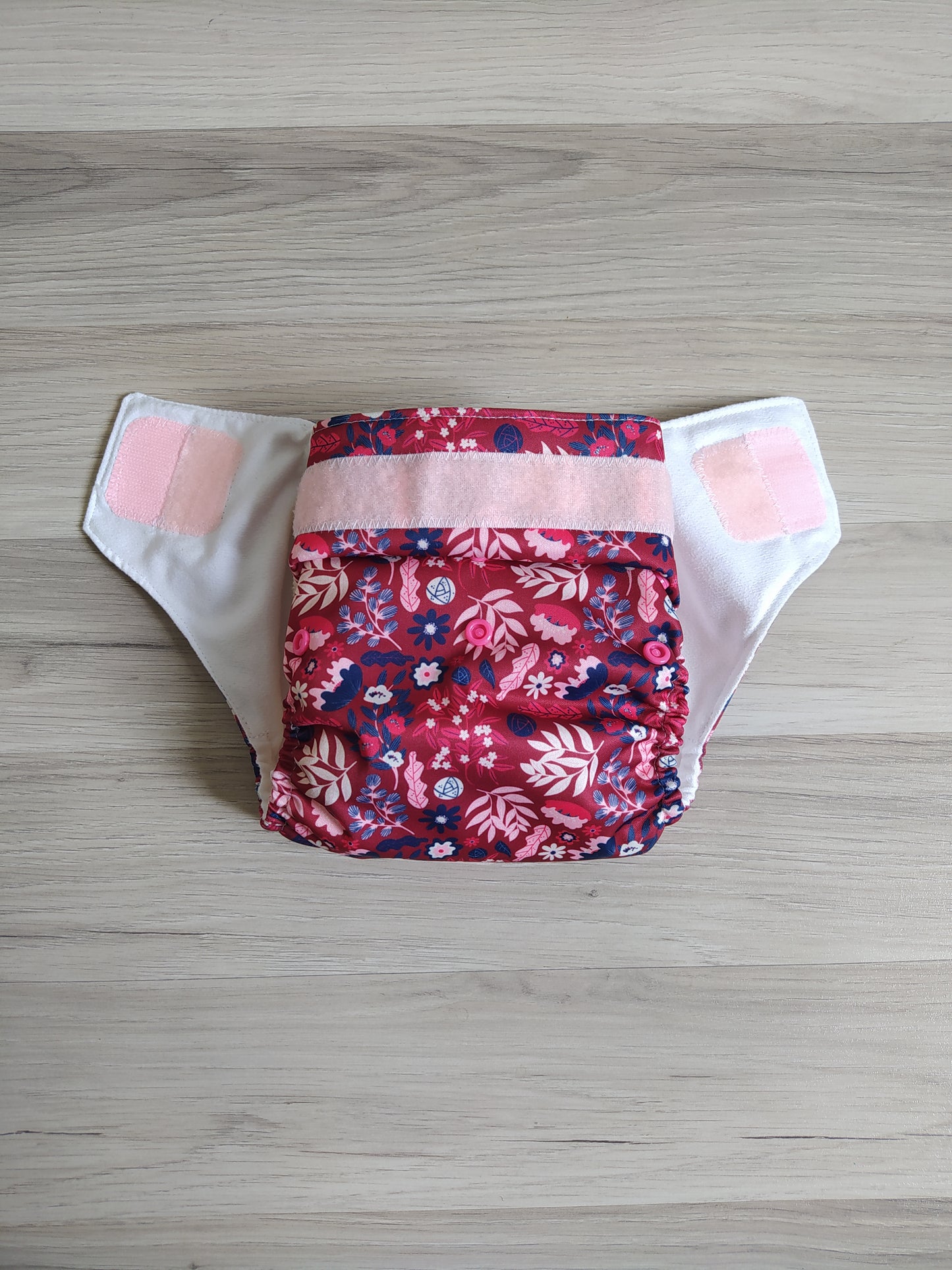 Pannolino Lavabile Artigianale Sartoriale mod Pocket Resize Ai2 con inserto in Spugna di Bambù