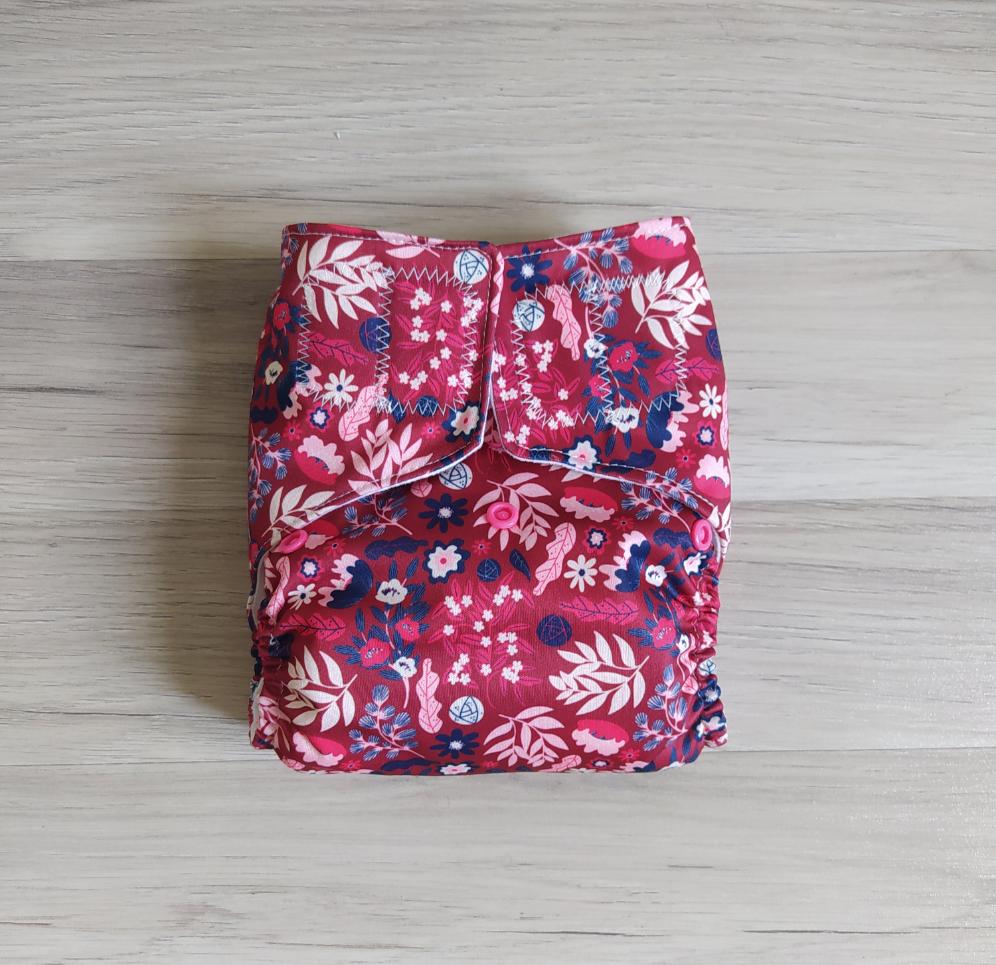 Pannolino Lavabile Artigianale Sartoriale mod Pocket Resize Ai2 con inserto in Spugna di Bambù