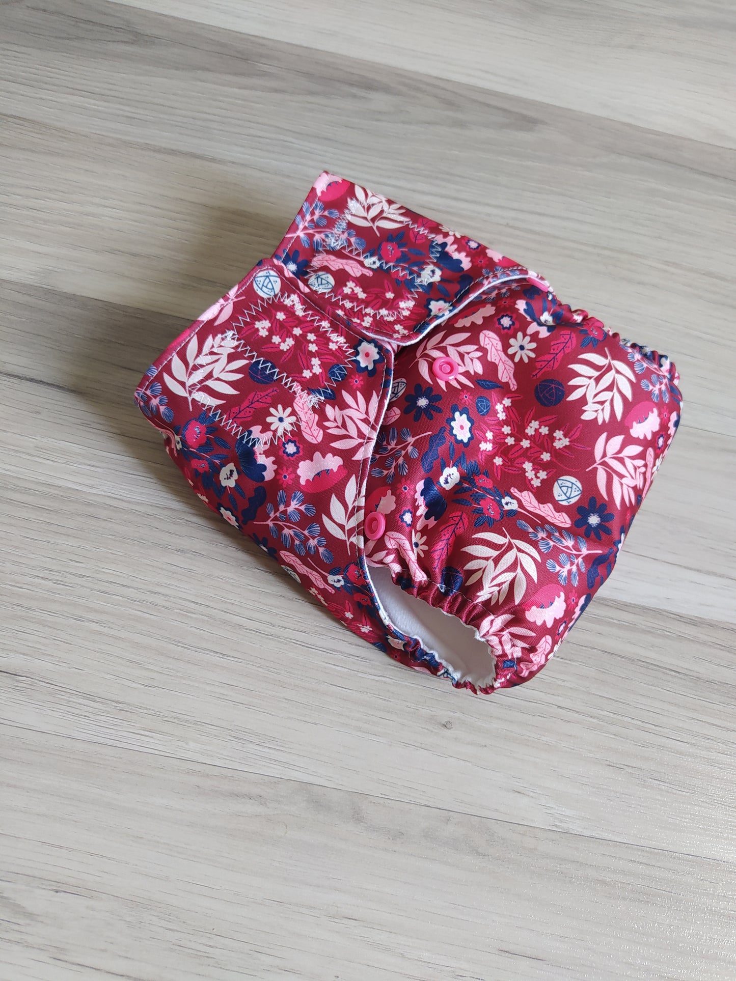 Pannolino Lavabile Artigianale Sartoriale mod Pocket Resize Ai2 con inserto in Spugna di Bambù